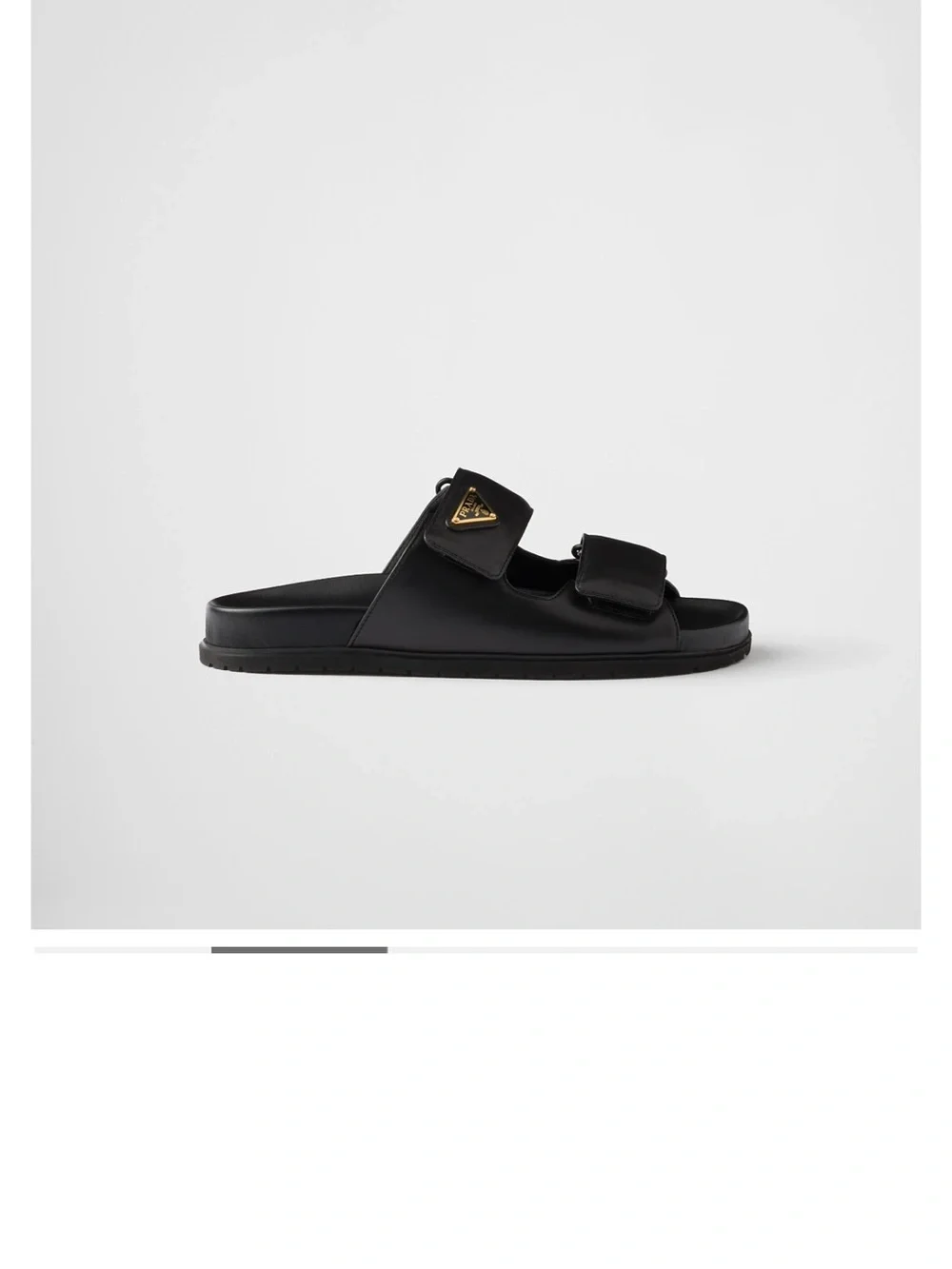 Prada Nappa Leather Slides - Picture 6 of 8
